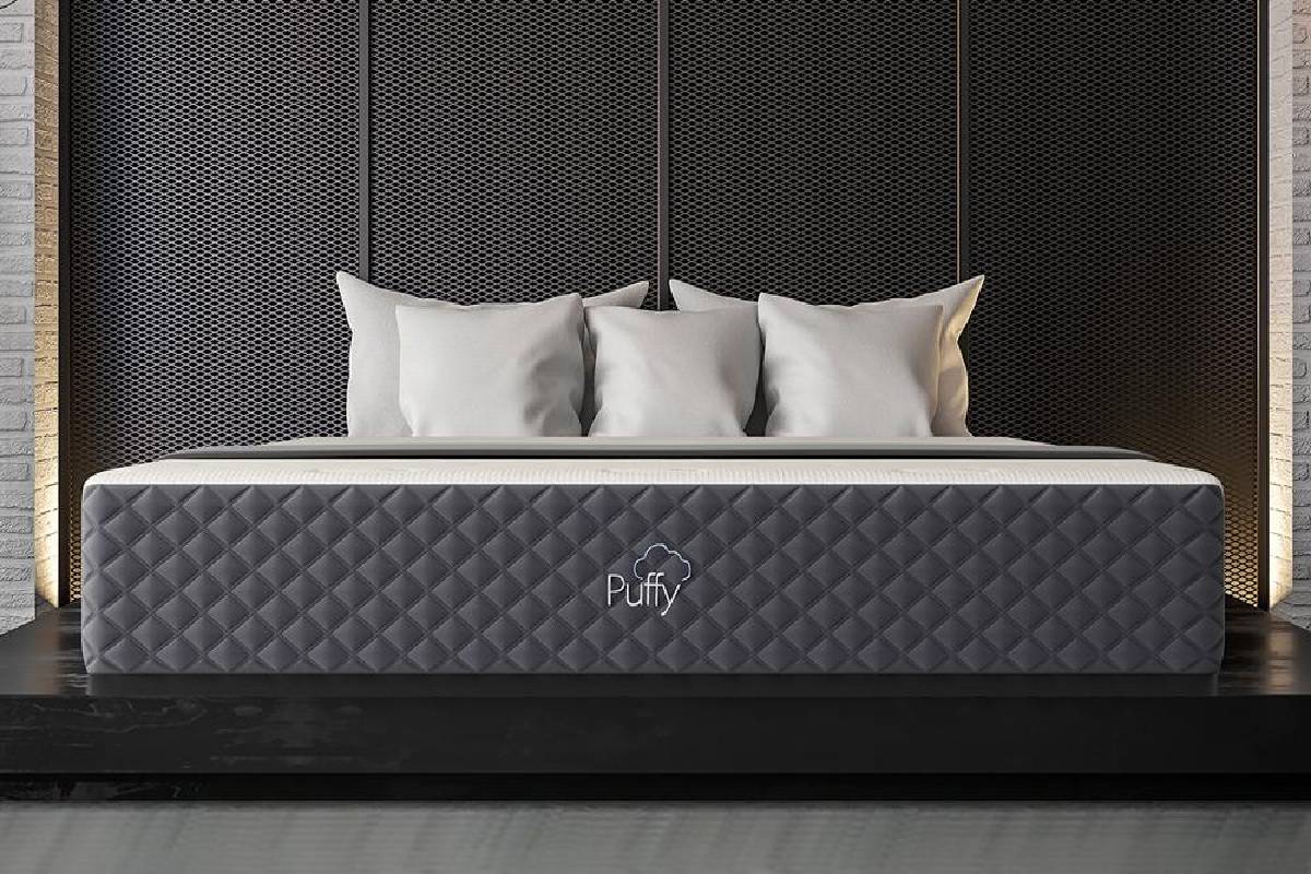 puffy lux hybrid mattress price